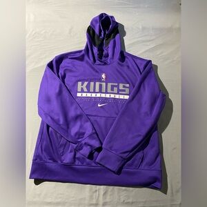 Nike Purple Kings NBA Basketball Hoodie